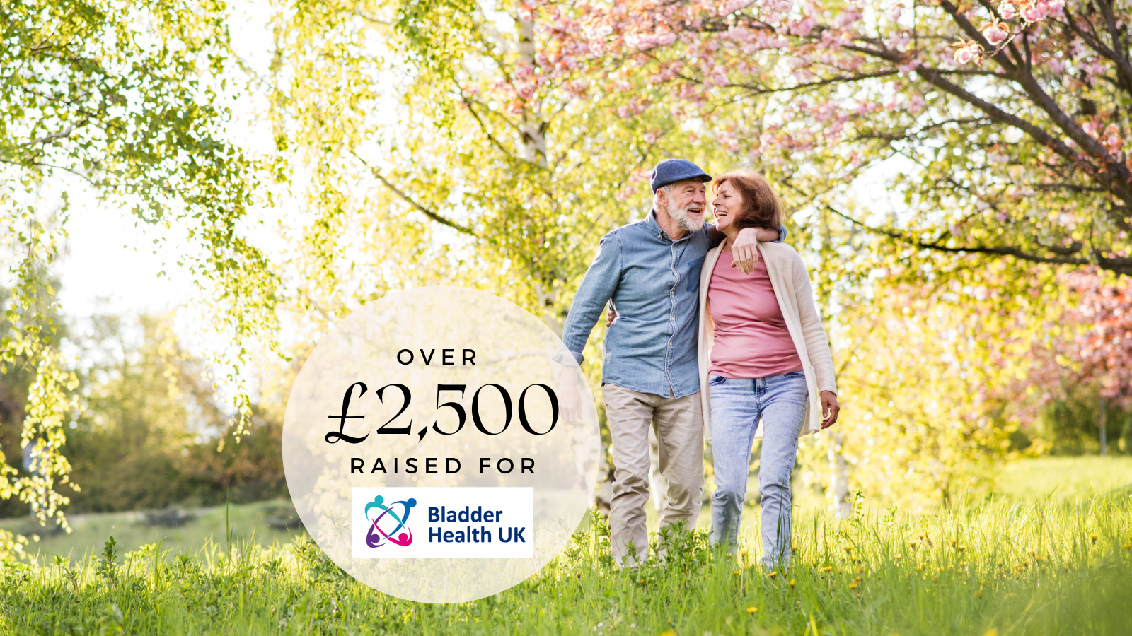 Bladder Health UK Fundraising - New Milestone Reached!