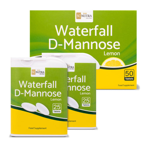 Waterfall D-Mannose Lemon Melt in the Mouth Tablets