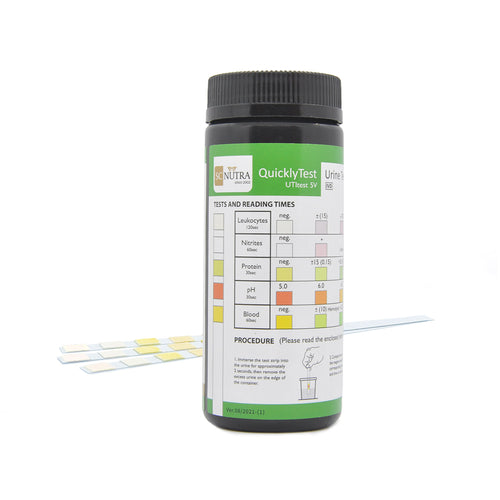 Urine Test Strips and Tub