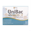 UniBac Advanced 17 Live Bacteria Front of Box