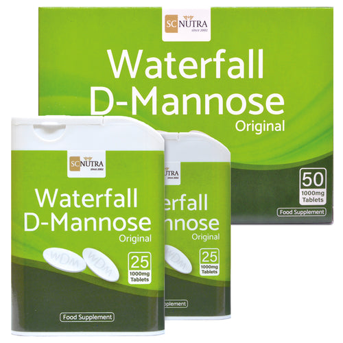 sweet cures waterfall d-mannose tablets 1000mg