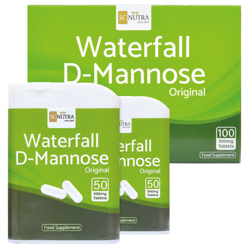 Sweet Cures Waterfall D-Mannose Tablets 500mg