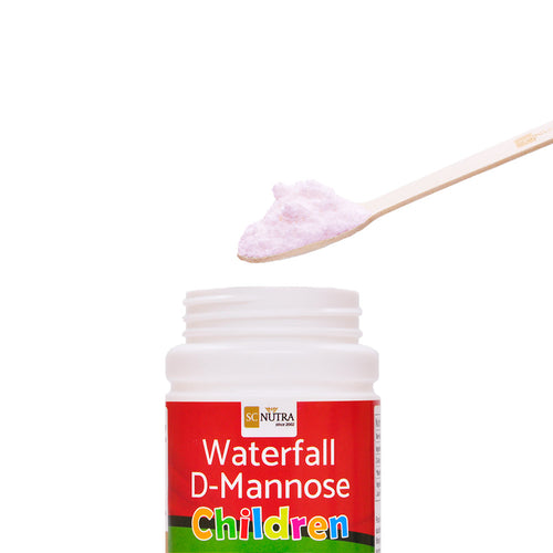 D-Mannose Children Strawberry on a spoon